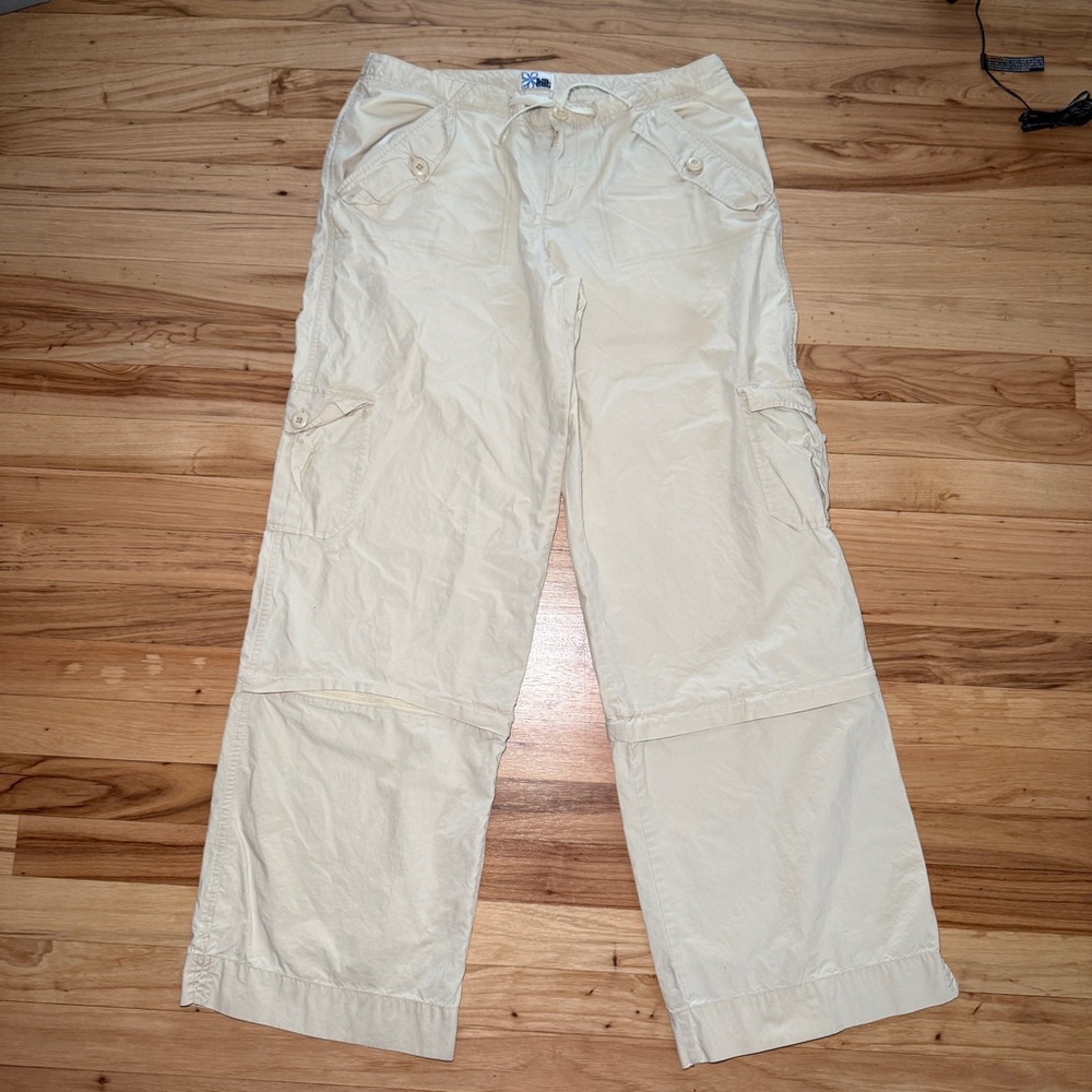 Vintage Tilt Y2K Convertible Baggy Cargo Pants / Capris